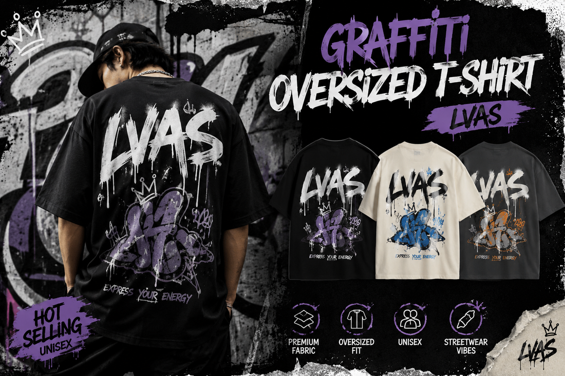 Why Graffiti Oversized T-Shirts Are Taking Over Streetwear