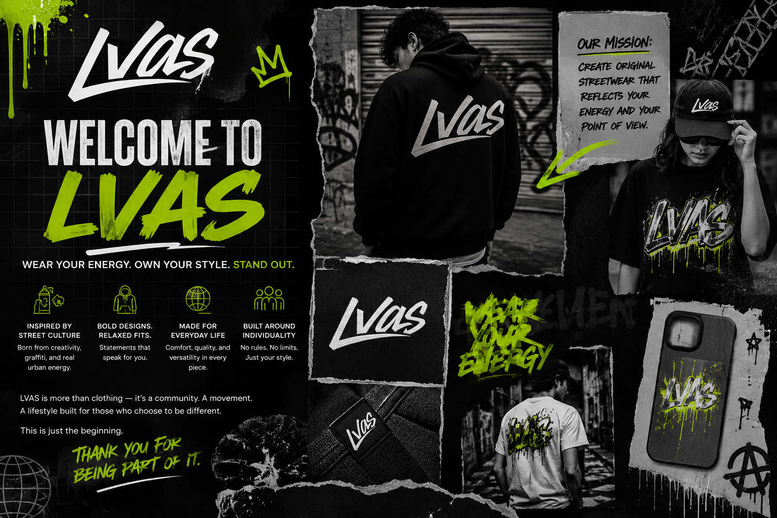 About LVAS — More Than Just Clothing