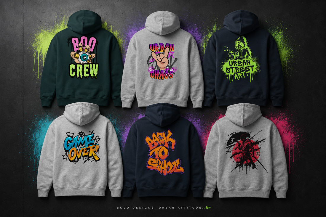 Graffiti Hoodies: The Bold Unisex Streetwear Essential