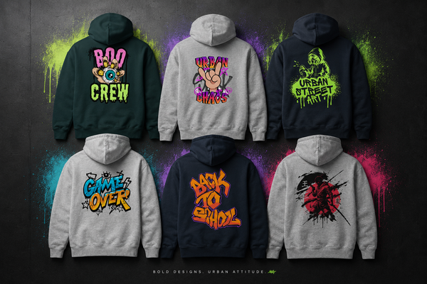 Graffiti Hoodies: The Bold Unisex Streetwear Essential